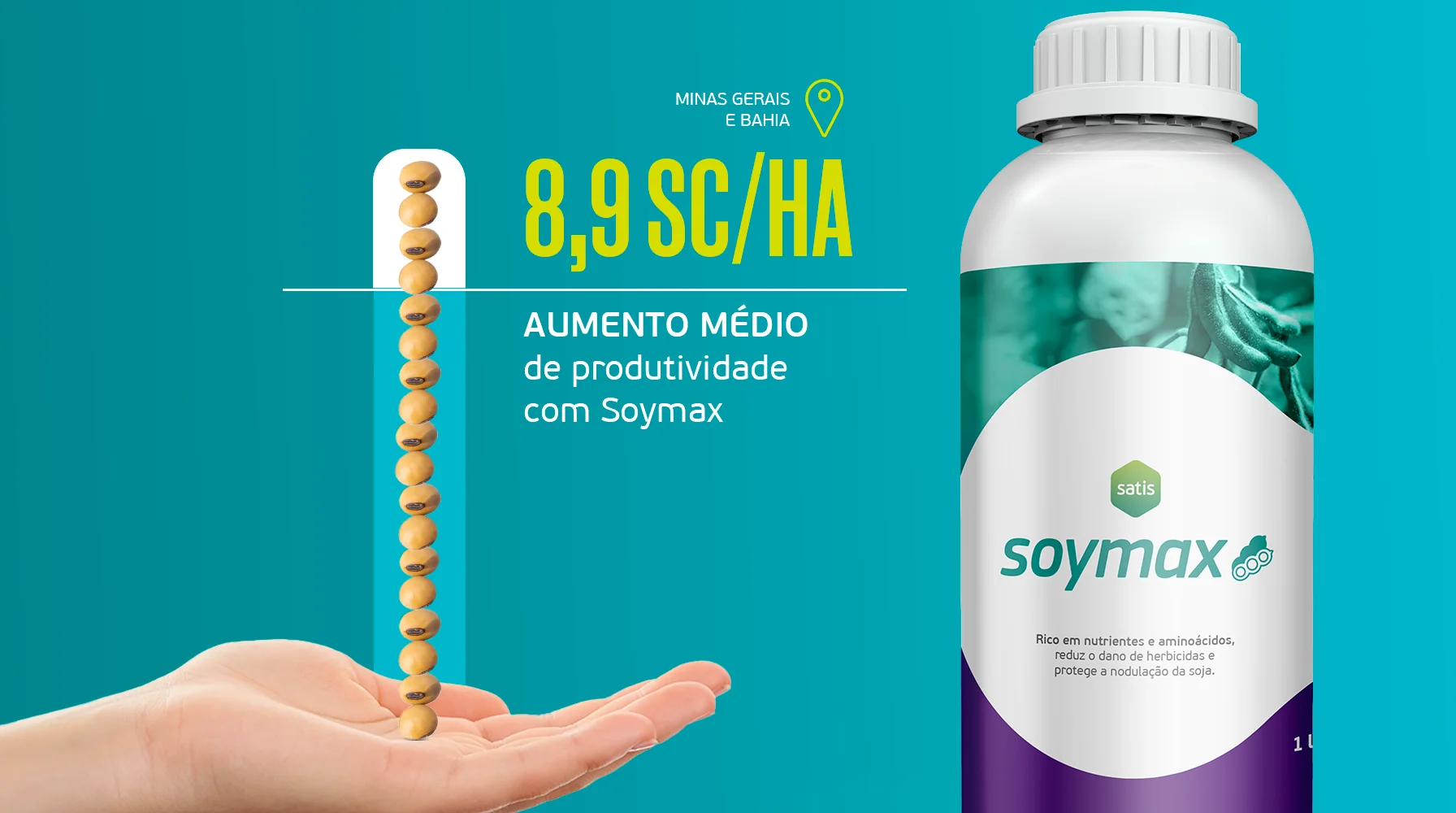 Soymax melhora seus resultados no manejo da soja