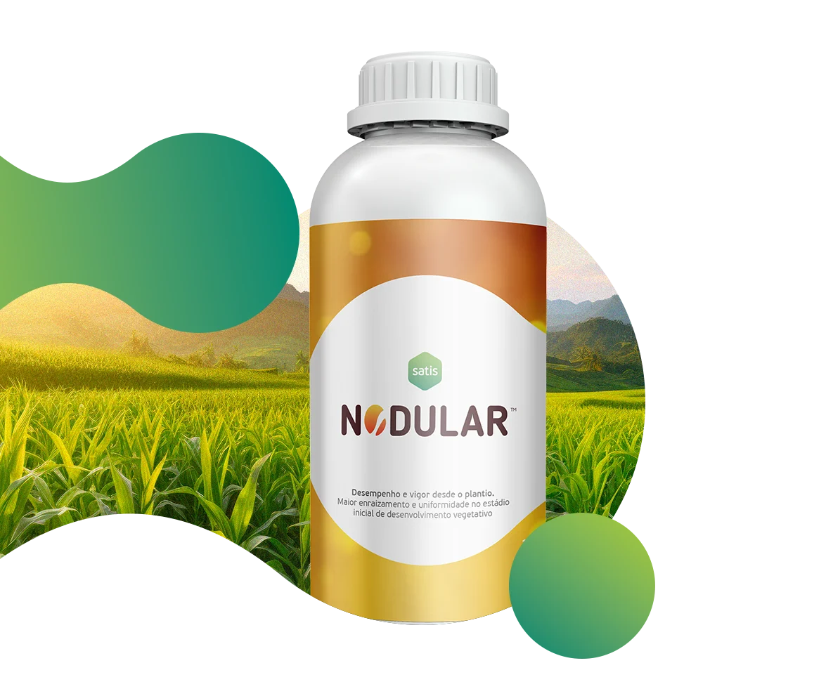 Nodular em embalagem de garrafa com fertilizante rico molibdênio e cobalto quelatizado