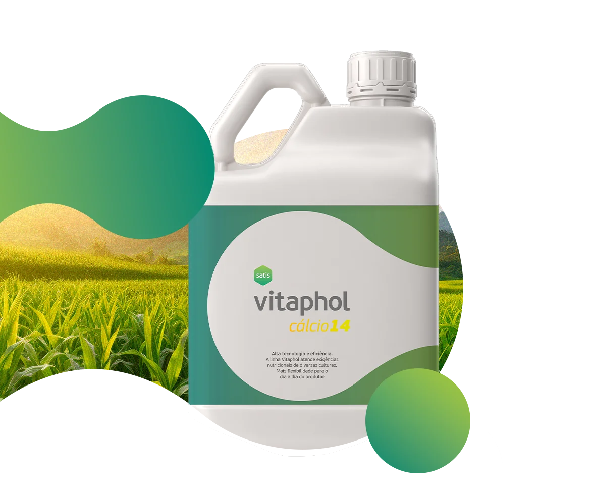 Vitaphol Cálcio 14 da Satis em galão com fórmula rica em cálcio